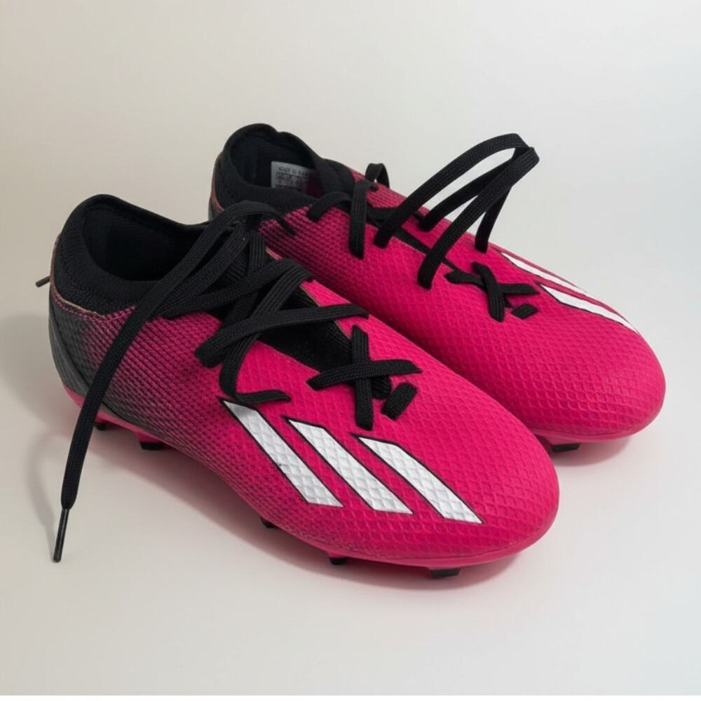 Adidas Speedportal.3 Kids FG Soccer Cleats Pink Black Youth Size 1